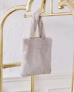 DDロゴファートートバッグ