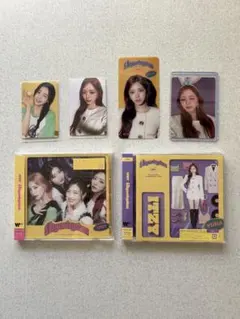 ITZY Algorhythm CD通常盤とYUNAユナ限定盤 トレカ4枚 美品