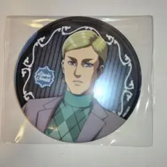 進撃の巨人　IKEPRI CANVAS　プリンスホテル　エルヴィン　缶バッジ