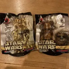 ミニBE@RBRICK C-3PO & チューバッカ