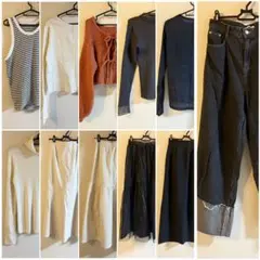 【翌日発送OK！】秋冬◆Lサイズの方におすすめ！レディース11点まとめ売り◎