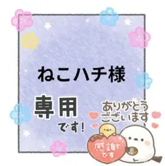 ねこハチ様 専用ページ