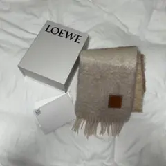 LOEWE ウール モヘア マフラー