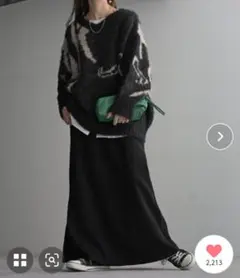 11/17まで限定価格！☆未使用☆HUG.U ハグユー スウェットスカート