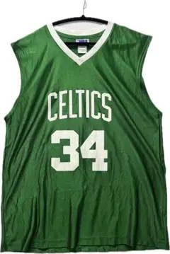 希少　NBA　セルティックス　リーボック　ポール・ピアース　ゲームシャツ　緑　L 2025年最新】ピアース ユニフォームの人気アイテム - メルカリ