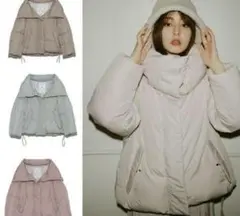 ブラック ダウンジャケット