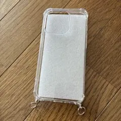 iPhone15Pro ストラップホール付き クリアケースのサムネイル