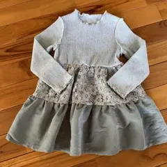 【値下げ】Bee das Bee ワンピース 100cm グレー