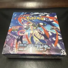 【シュリンク付き】未開封品 ポケモンカードゲーム ニンジャスピナー　1box