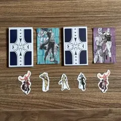 ジョジョ スシロー カード、ステッカーセット