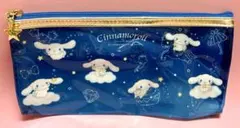 新品 シナモロール ポーチ 星空 ネイビーブルー