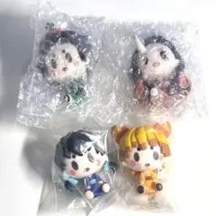 鬼滅の刃 一番くじ ちょこのっこ 竈門炭治郎 竈門禰豆子 嘴平伊之助 我妻善逸