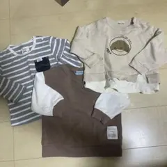 長袖　3枚セット　size90