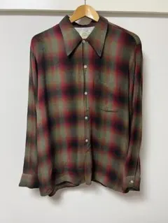 kazzu様専用　美品　60s 70s Arrow オンブレレーヨンシャツ XL