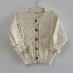 アイボリー カーディガン 80cm