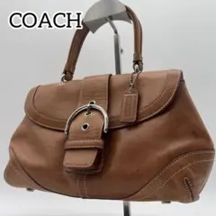 COACH コーチ ソーホー ハンドバッグ y2k ワンショルダー レザー 茶色