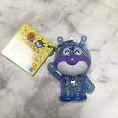 それいけ！アンパンマン　シャカシャカクリアキーホルダー　バイキンマンブルー