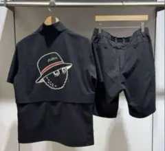 Malbon マルボン ゴルフウェア レディース ショートパンツ ブラック短パン malbon マルボン ゴルフ ウェア レディース ショートパンツ