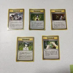 ポケモンカード　旧裏　エリカセット