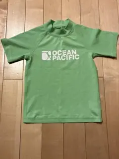 OCEAN PACIFIC ラッシュガード 130cm ライトグリーン