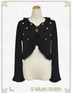 BABY THE STARS　黒ボレロカーディガン 2026年最新】BABY,THE STARS SHINE BRIGHT レディース カーディガン