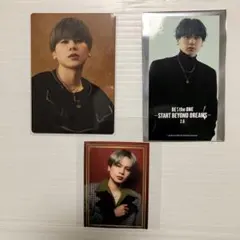 BE:FIRST ムビチケステッカー フォトカード３枚セットMANATO マナト