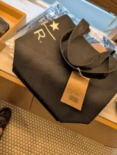 【りっか様専用】ブラック トートバッグ ロゴ入り