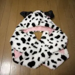 ディズニーリゾート 101わんちゃん　マフラーファンキャップ　春キャン