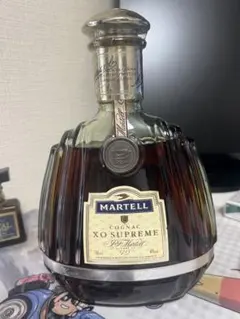 A1239-6/MARTELL/マーテル スプリーム グリーンボトル/700ml マーテル - マーテル XO スプリーム グリーンボトル 700ml 【古酒】の