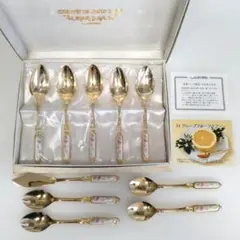 Splendour Collection ゴールドスプーン 6本セット Splendour Collection ゴールドスプーン 6本セット - メルカリ