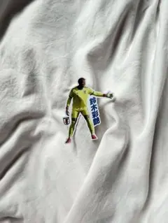 サッカー日本代表 鈴木彩艶 ダイカットステッカー