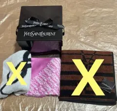 YSLイヴサンローラン　ハンカチ　ハンカチーフ