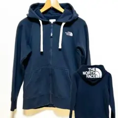 ノースフェイス リアビューフルジップフーディ スウェット　NV M レディース