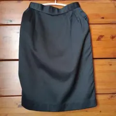 タイトスカート 黒 ひざ丈スカート