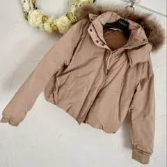 売約済みご確認用　CIAOPANIC フォックスファーダウンジャケット