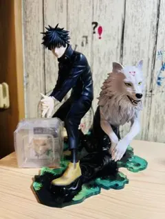 呪術廻戦　ARTFX J　1/8スケールフィギュア　伏黒恵＆玉犬(表情替パーツ)