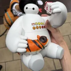 【新品・未使用品】ディズニー　ベイマックス　ポップコーンバケットのサムネイル