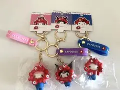 サンリオミャクミャクコラボストラップ　万博会場限定