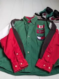 TOMMY HILFIGER マルチカラーシャツ