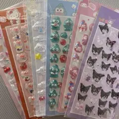サンリオシール 3D 立体ステッカー