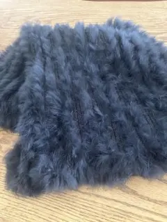 フレームワーク⭐︎ラビットファースヌードマフラー　グレー