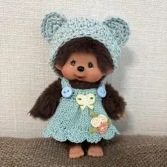 服のみモンチッチキーチェーンミニサイズ服♡2点セット - メルカリ