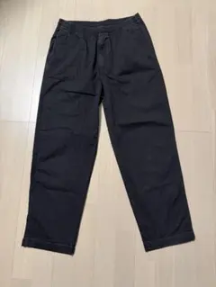 未使用　ユニクロ　アンクル丈　ストレッチ　イージーパンツ　L 黒