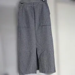 BEAMS HEART ギンガムチェック タイトスカートのサムネイル