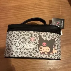 新品未使用クロミヒョウ柄バニティポーチ しまむら