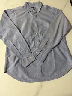 The DUFFER of ST.GEORGE 長袖ボタンダウンシャツ L 青のサムネイル