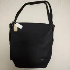 未使用 CAMPER カンペールキップレザートート＆ショルダーバッグ 黒 