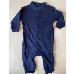 Ralph Lauren ネイビーロンパース