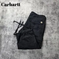 Carhartt クロップドカーゴパンツ ブラック レディース18