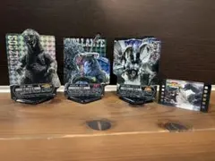 ゴジラ 一番くじ　アクリルスタンド　開封済み　4点セット